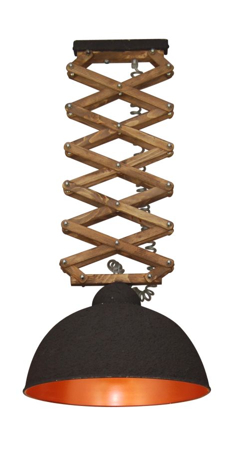 HL-250-50P UP-DOWN RELIEF BROWN CEMENT COPPER HOMELIGHTING 77-3098