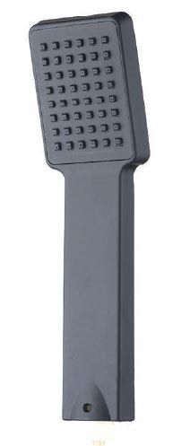 Τηλέφωνο Χειρός Ντους Μίας Ροής Μαύρο Σύστημα Airtech για εξοικονόμηση νερού Ravelli 24002Β