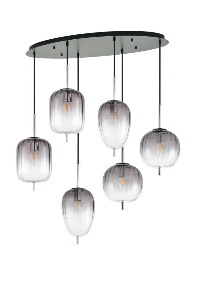 PDC 4022-6 CR ΠΟΛΥΦΩΤΟ 3 ΣΧΕΔΙΑ ΓΥΑΛΙΑ ΦΙΜΕ ΓΚΡΙ ΝΤΕΓΚΡΑΝΤΕ 6xE-14 ARlight 0104547