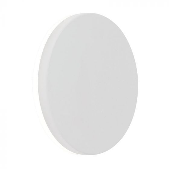 Απλίκα Round IP54 12 w Led 3000K 565 lm Λευκό Αλουμίνιο Viokef JAZZ 4211100