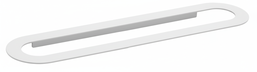 Πετσετοθήκη 40 Λευκό Bronze Art Lagoon 41LA-AA