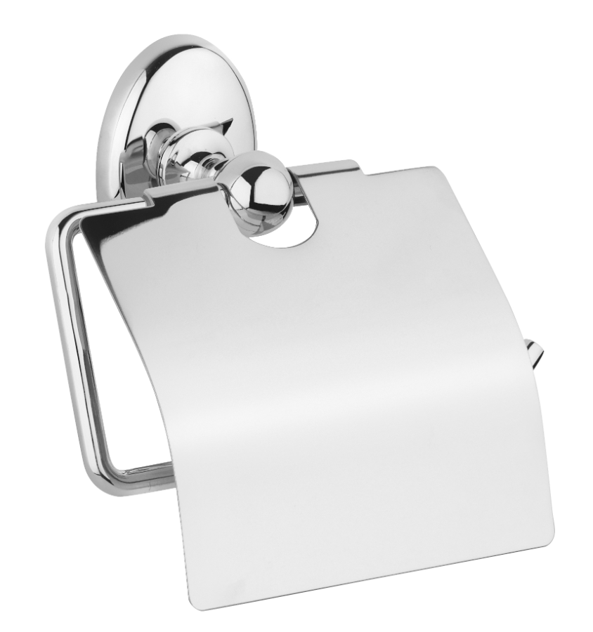 Χαρτοθήκη Καπάκι Χρώμιο Bronze Art Valle AA01-50-10