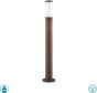 Στύλος-Κολωνάκι Ύψος 75εκ. Εξ.Χώρου Αλουμινίου Καφέ Ανθυγρό IP651*E27 Viokef Cavo 4036802