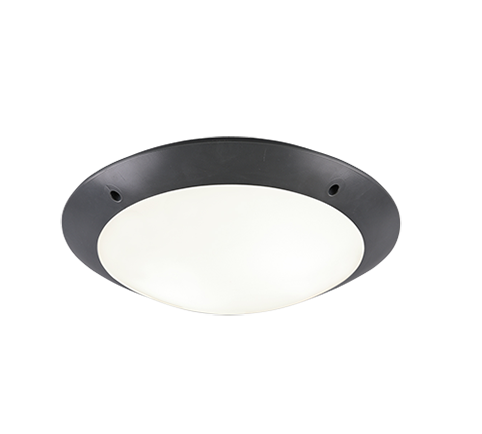 Πλαφονιέρα Οροφής Μαύρη 33xH9cm Εξ.Χώρου IP54 2xE27 Trio Lighting Camaro R60502042