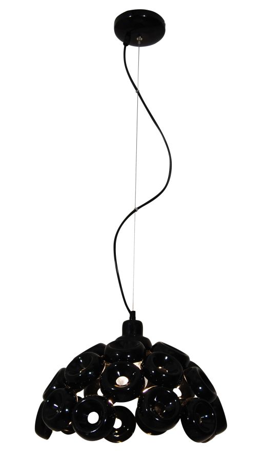 HL-3590-S DARINA BLACK PENDANT Φ36 HOMELIGHTING 77-4100