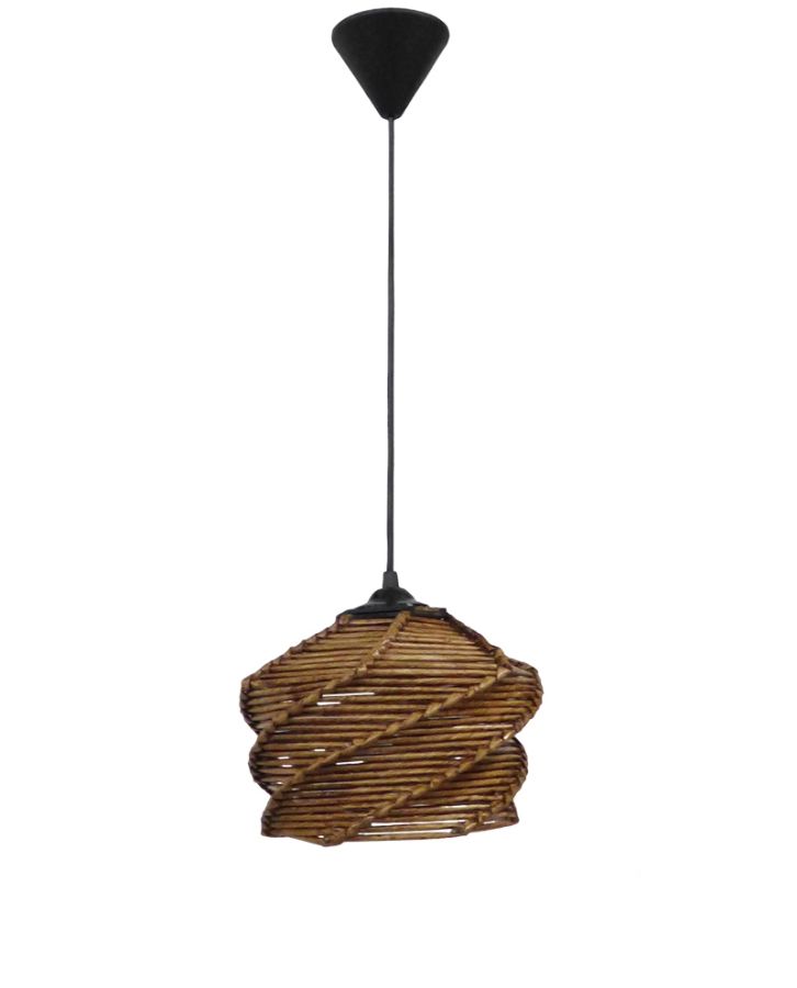 OSAKA -C- 1L BROWN ΚΡΕΜΑΣΤΟ ΦΩΤΙΣΤΙΚΟ ARTIFICIAL BAMBOO Heronia 31-1275