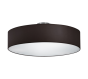 Πλαφονιέρα Οροφής Υφασμάτινη Μαύρη 50xH17cm 3xE27 Trio Lighting Hotel 603900302
