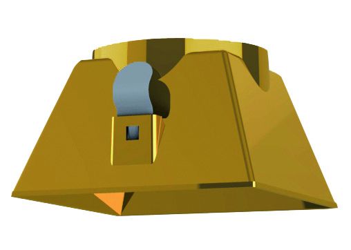 Reflectror σε Χρυσό για Σποτ Χωνευτό Flame 4209900 Viokef 4210300