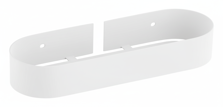 Σπογγοθήκη Ίσια Λευκό Bronze Art Lagoon 13LA-AA