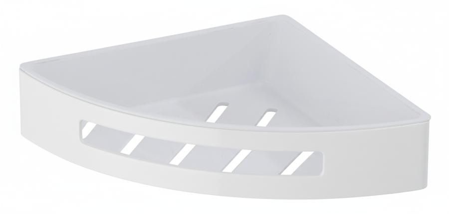 Σπογγοθήκη Γωνιακή Λευκό Bronze Art Σπογγοθήκες 16H6A-AA