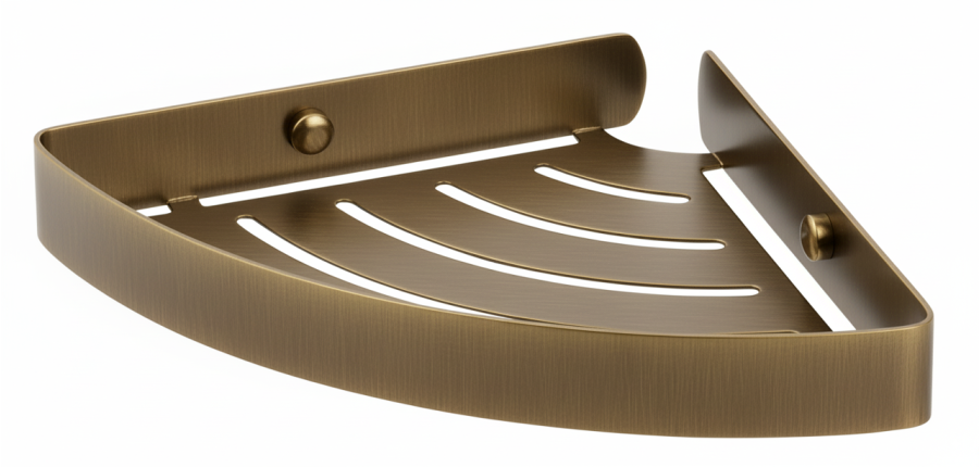 Σπογγοθήκη Γωνιακή Αντικέ Bronze Art Σπογγοθήκες 16H9-41