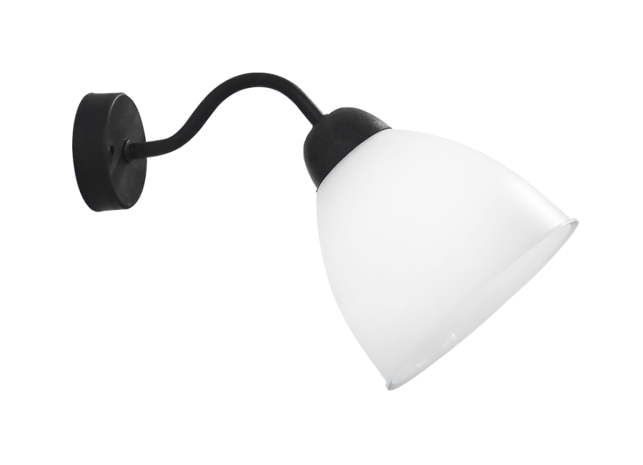 Φωτιστικό τοίχου AS-26ΑΡ 45Μ OVO BL-WH Heronia 31-1193