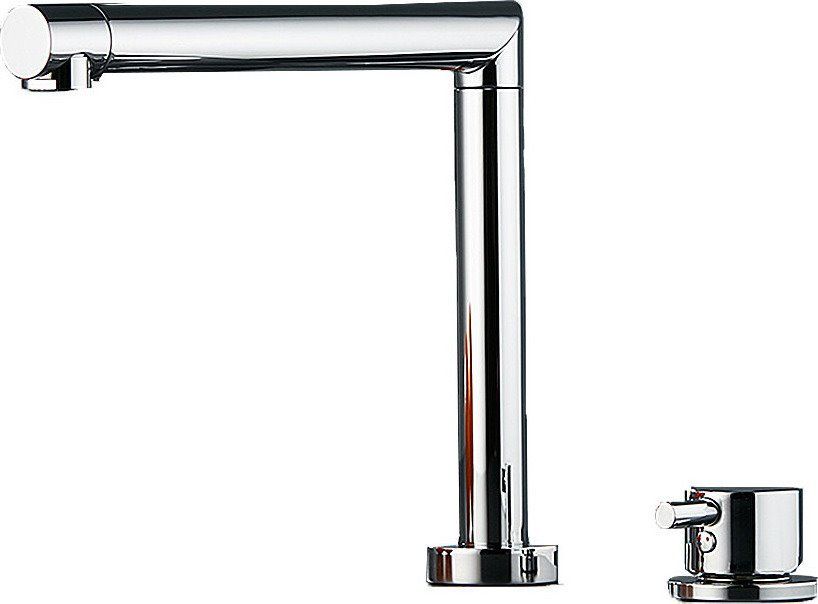 Μπαταρία Κουζίνας Χρωμέ 2 οπών Βυθιζόμενος Κορμός Armando Vicario Cono 10530-100