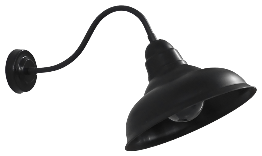 Φωτιστικό τοίχου AS-PUBLIC-AP 45 BLACK Heronia 31-1177